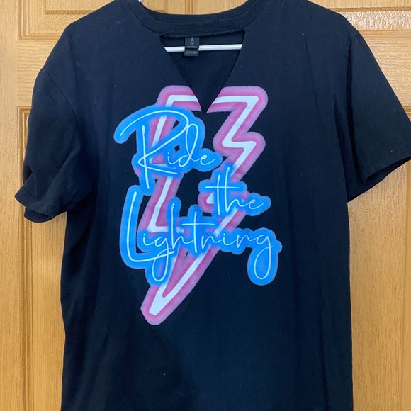 Tops - Ride The Lightening Tee